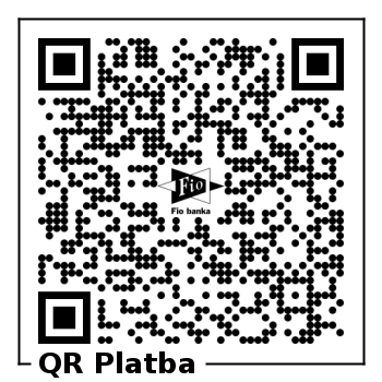 QR kód pro platbu na transparentní účet Quizdone z.s.